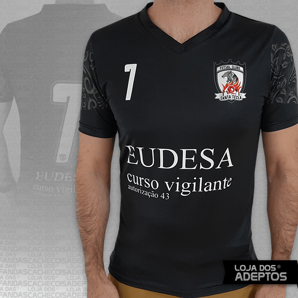 T-Shirt Poliester Futsal Clube Santa Tecla